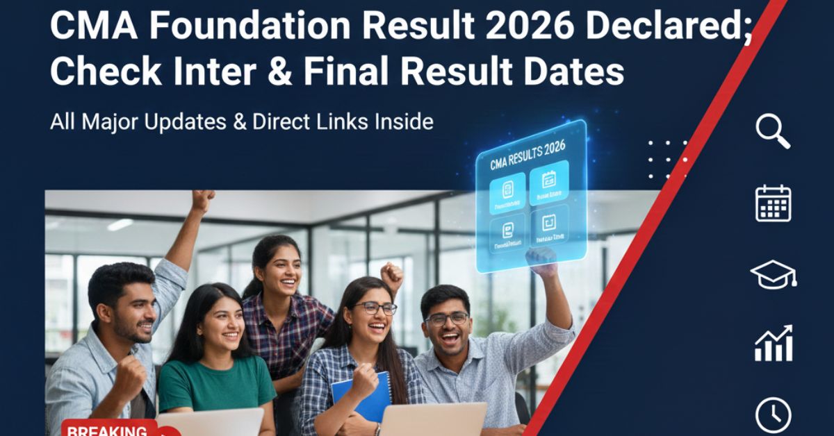 CMA Foundation Result 2026